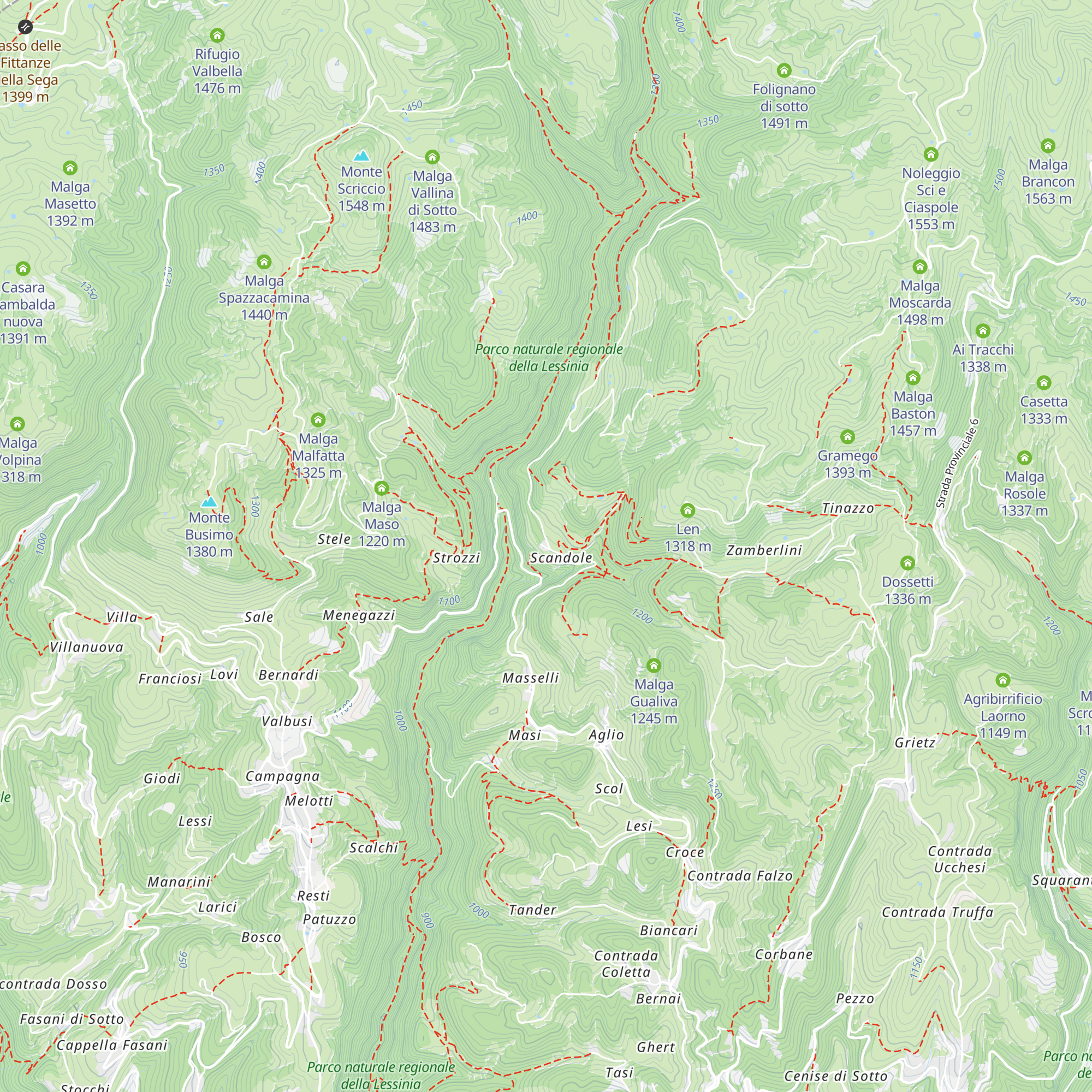 Condominio Montana map