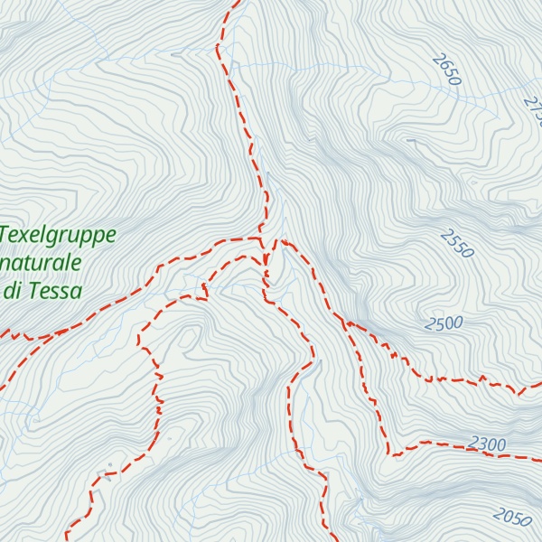 Map of Lodnerhütte - Rifugio Cima Fiammante