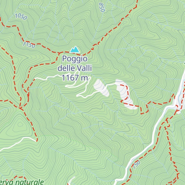 Map of Rifugio Il Faggione delle Valli