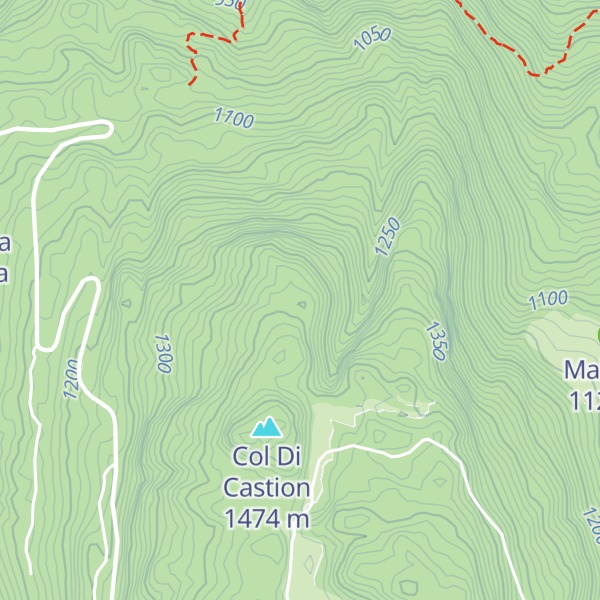 Map of Doss Nero