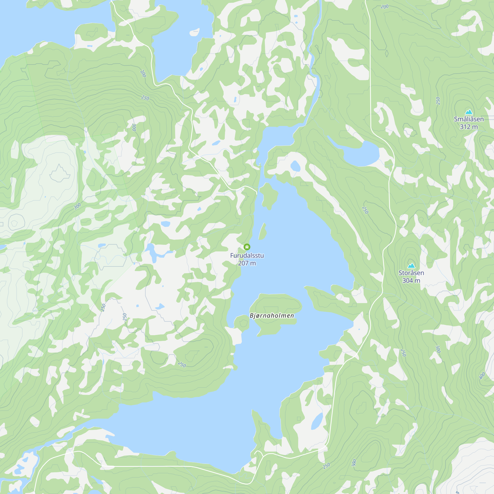 Furudalsstu map