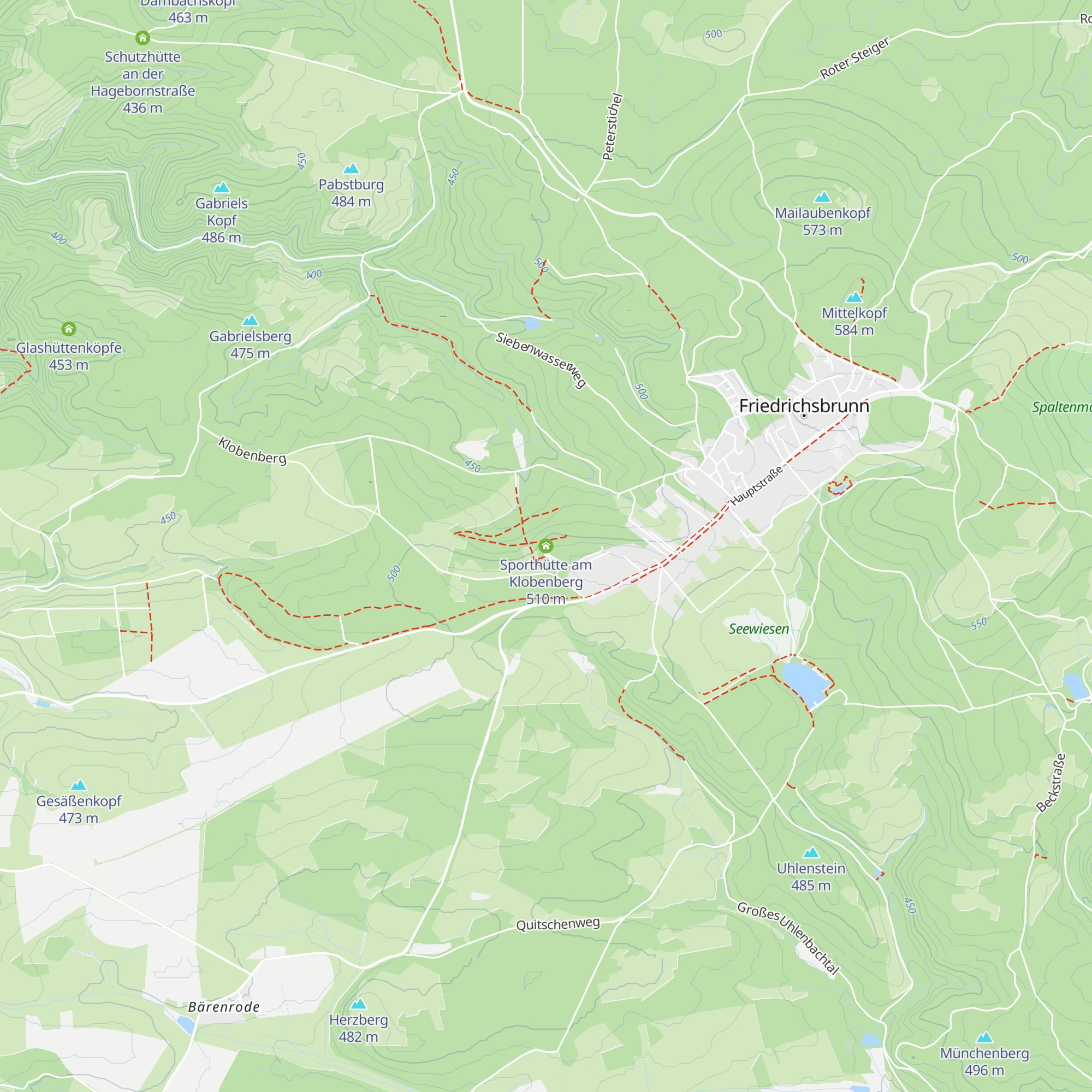 Sporthütte am Klobenberg map