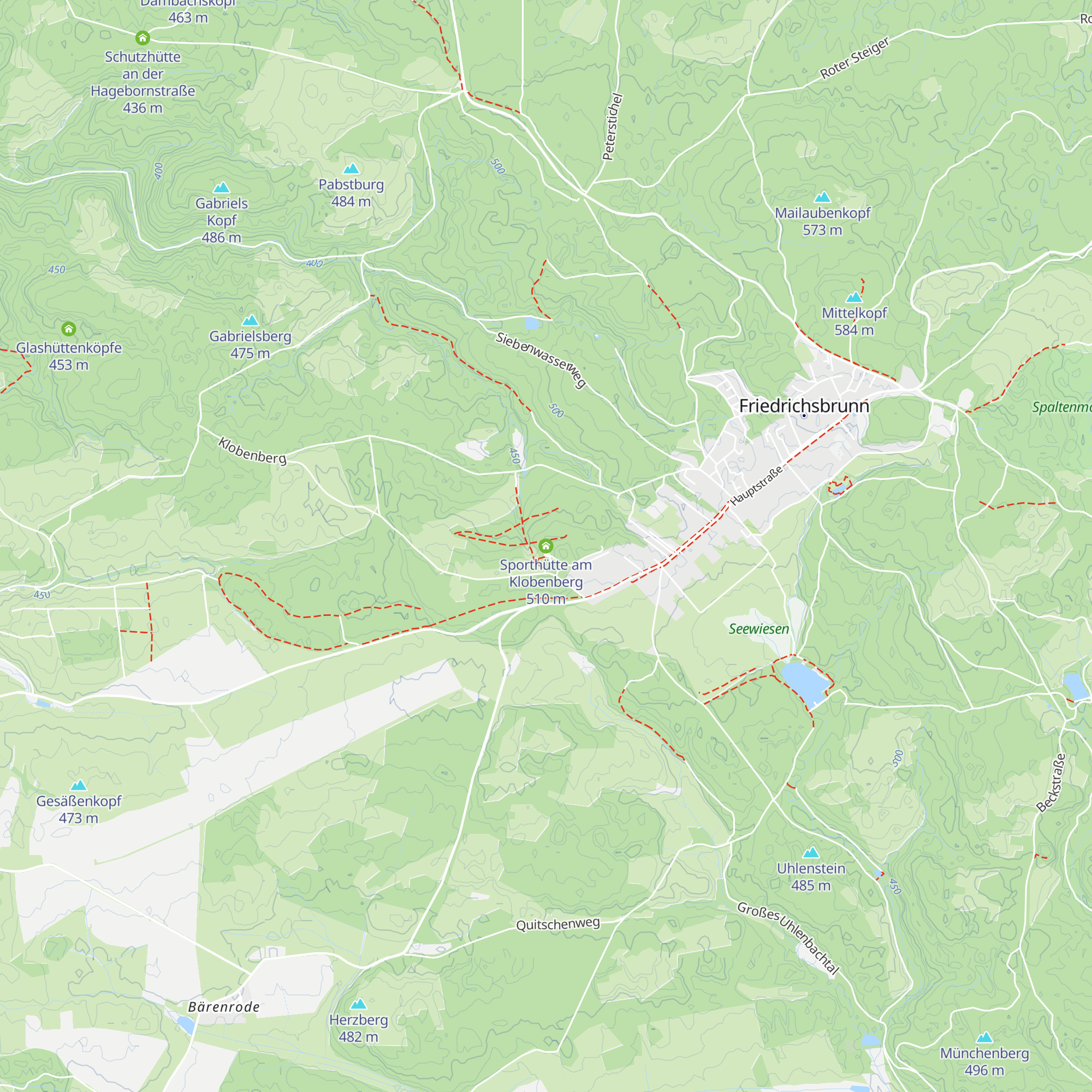 Sporthütte am Klobenberg map