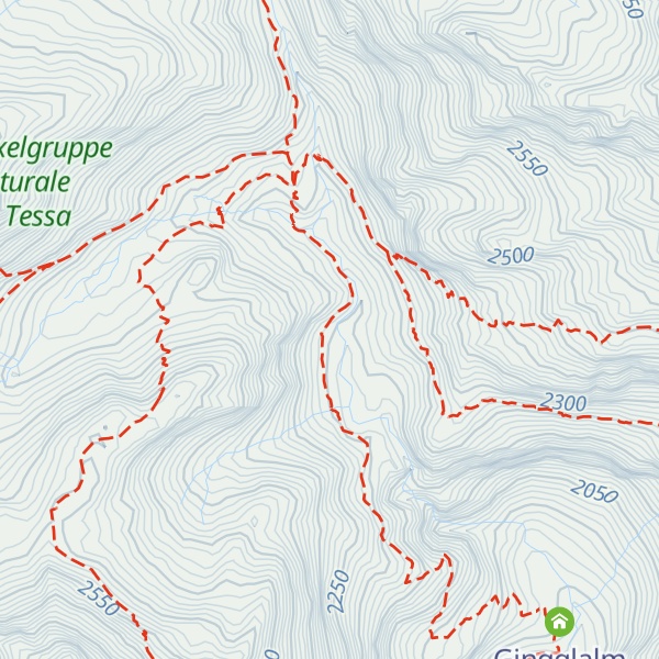 Map of Zielalm