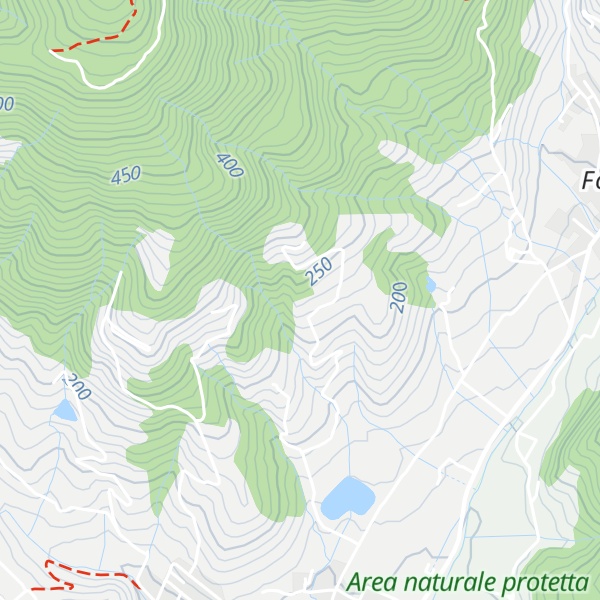 Map of Capannaccio