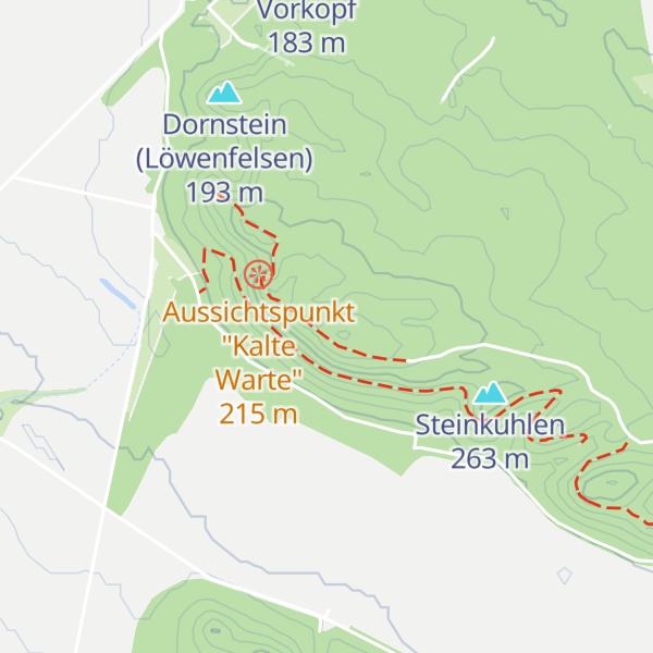 Map of Thekenberge
