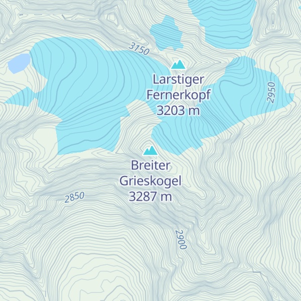 Map of Breiter Grieskogel