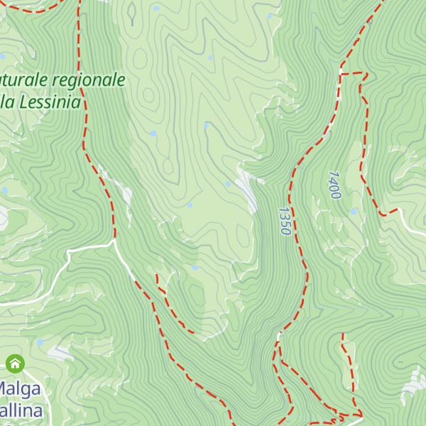 Map of Malga Dosso del Pezzo