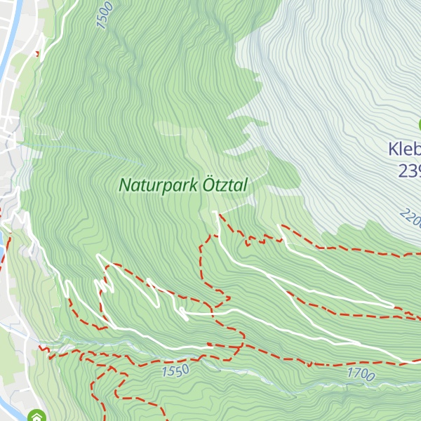 Map of Stallwiesalm
