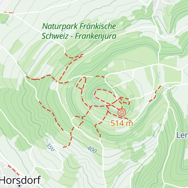 Map of Staffelberg