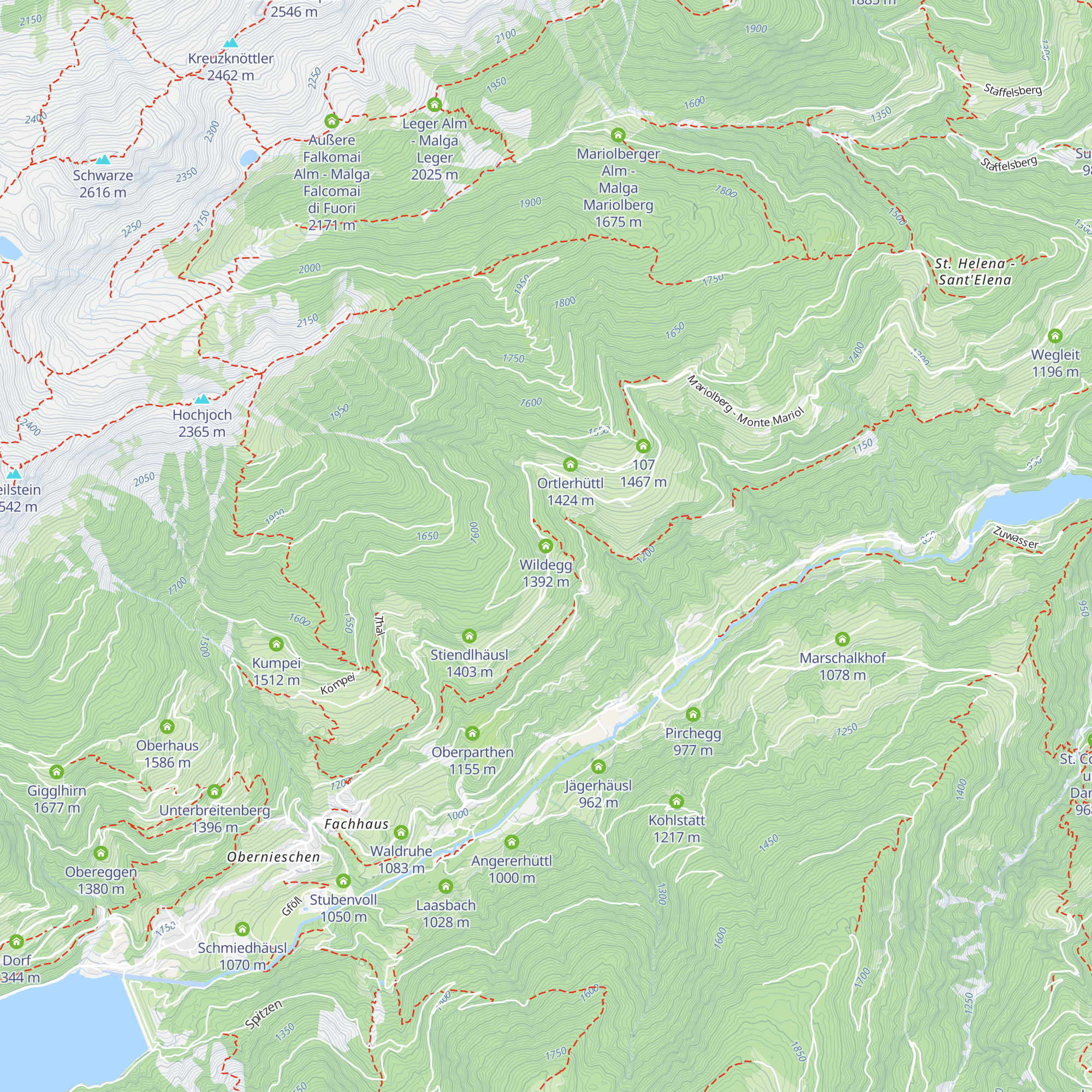 Wildegg map