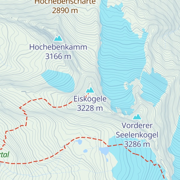 Map of Eiskögele