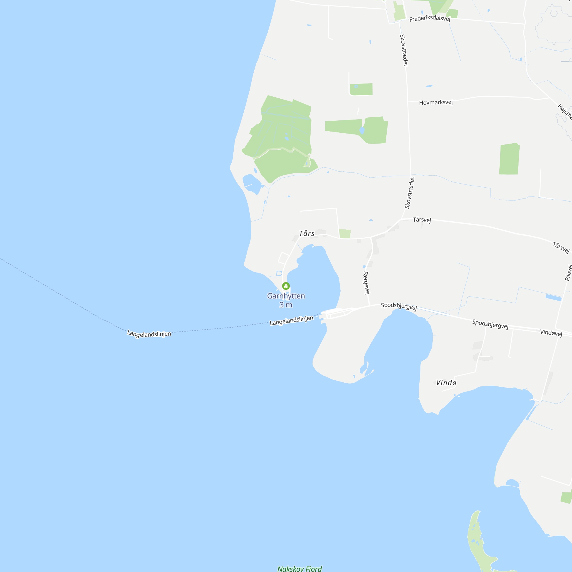 Garnhytten map