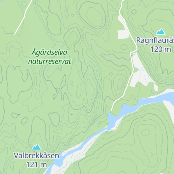 Map of Grønnføttåsen
