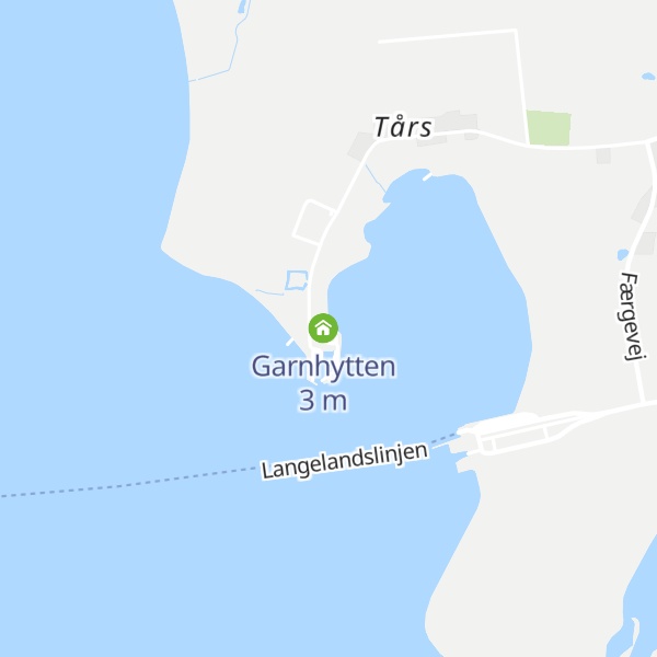 Map of Fiskerhytten