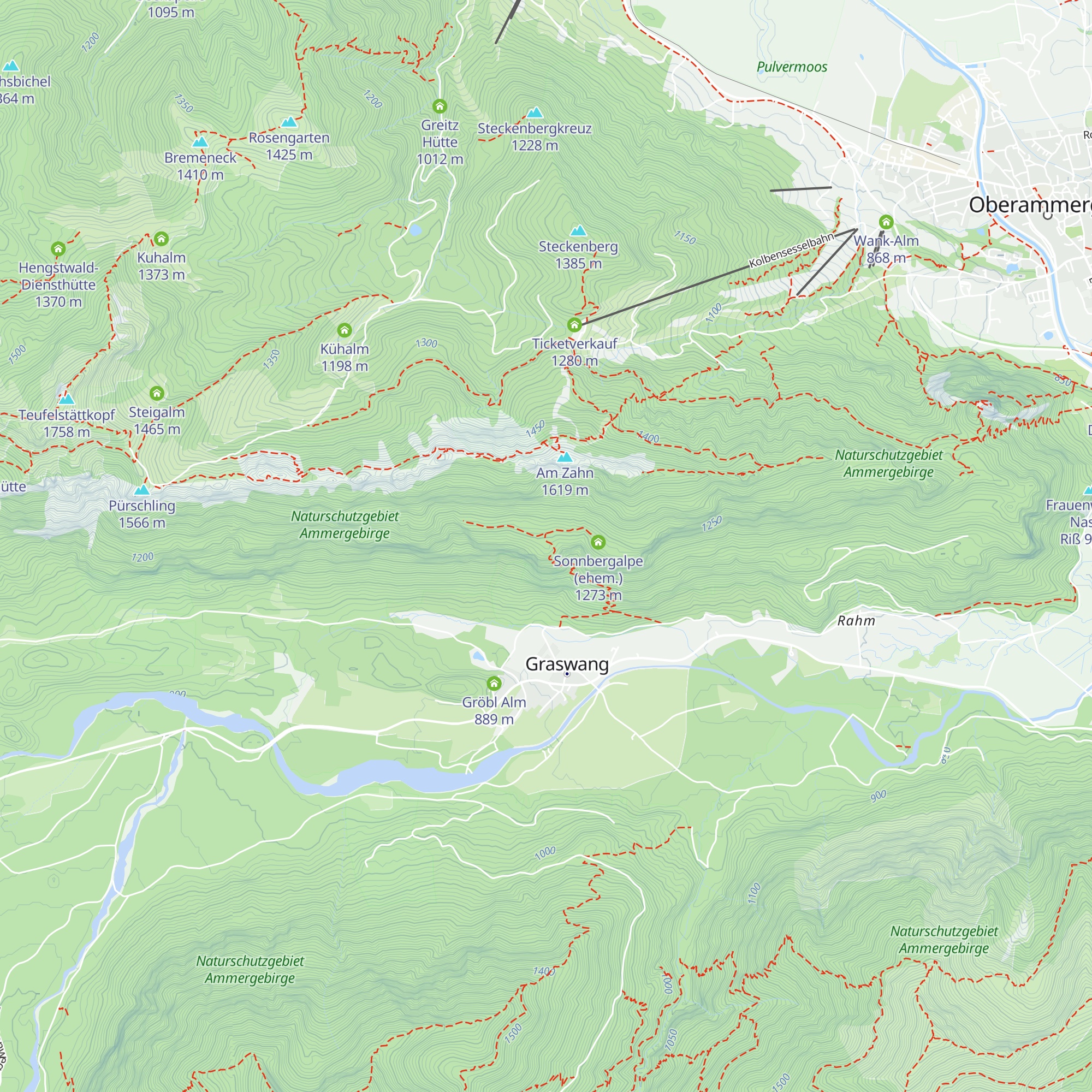 Sonnbergalpe (ehem.) map