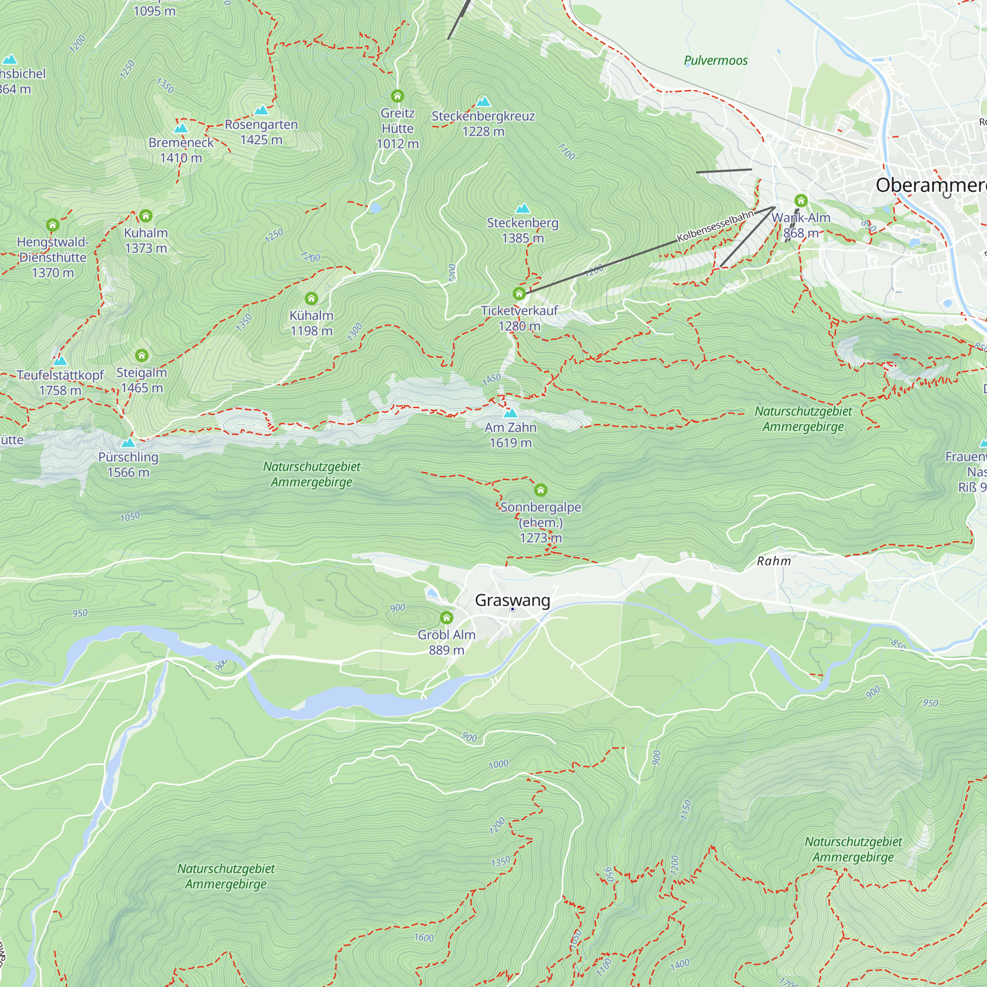 Sonnbergalpe (ehem.) map