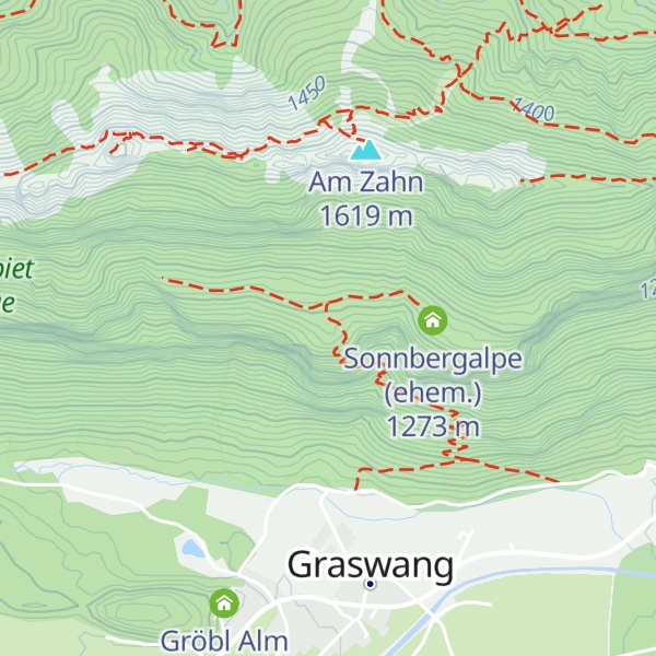 Map of Sonnbergalpe (ehem.)