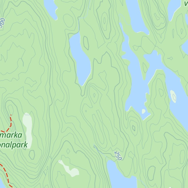 Map of Ørnehøgda