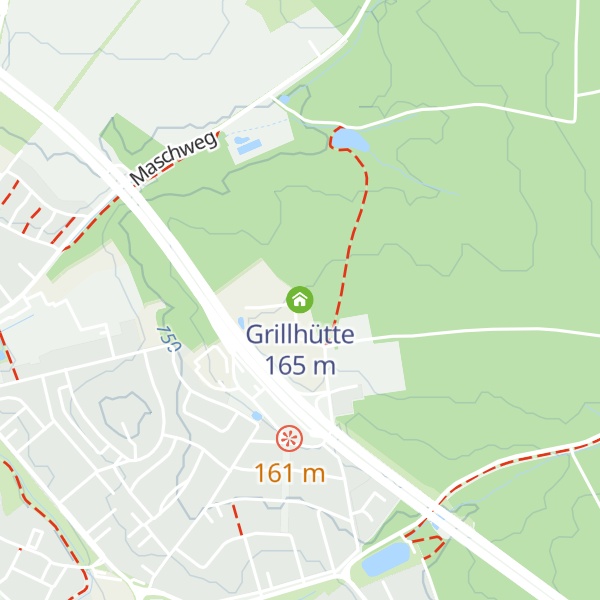 Map of Grillhütte
