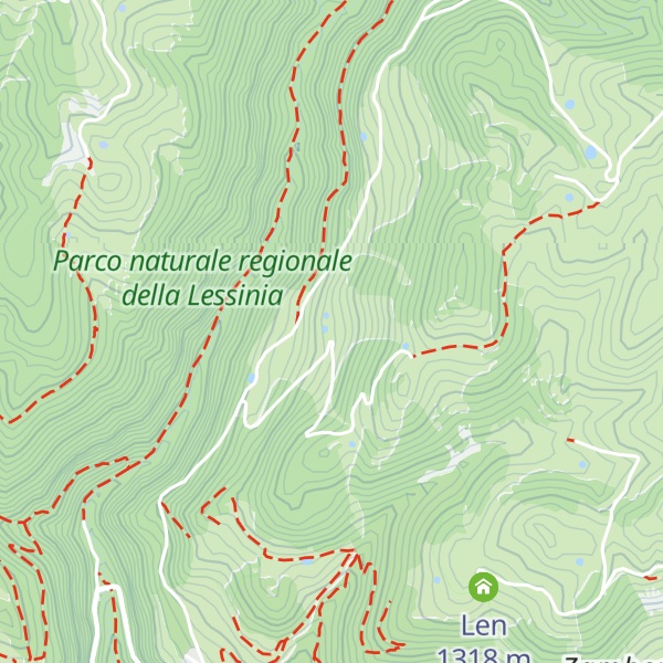 Map of Malga Pozzette
