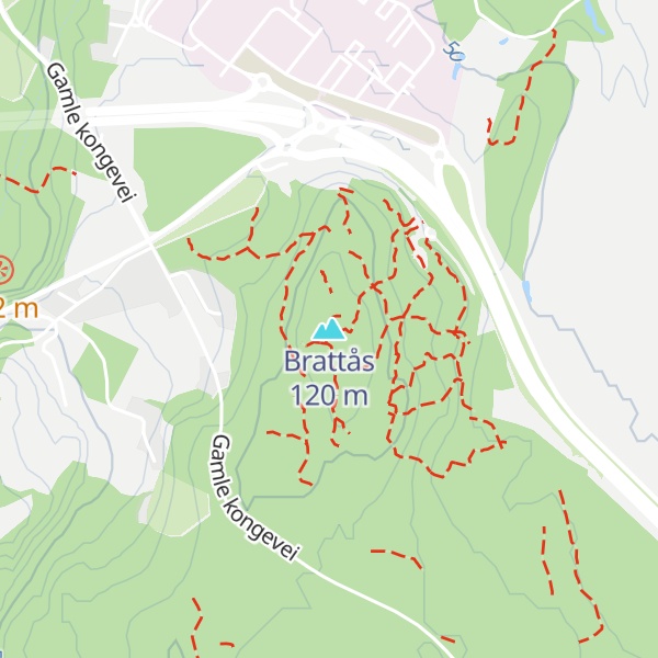 Map of Brattås