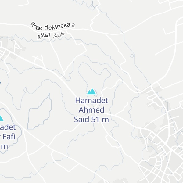 Map of Hamadet Ahmed Saïd