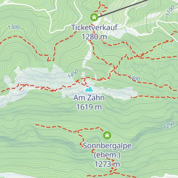Map of Am Zahn