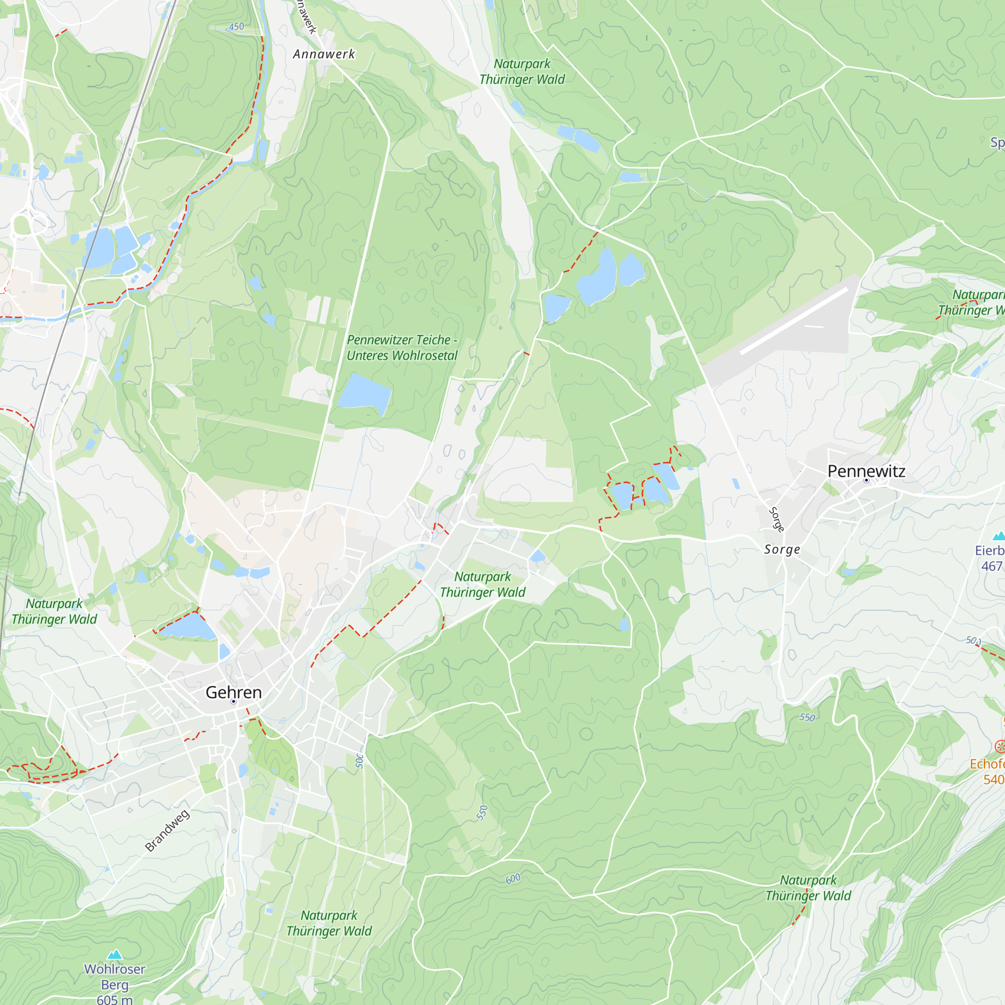Schulberghütte map