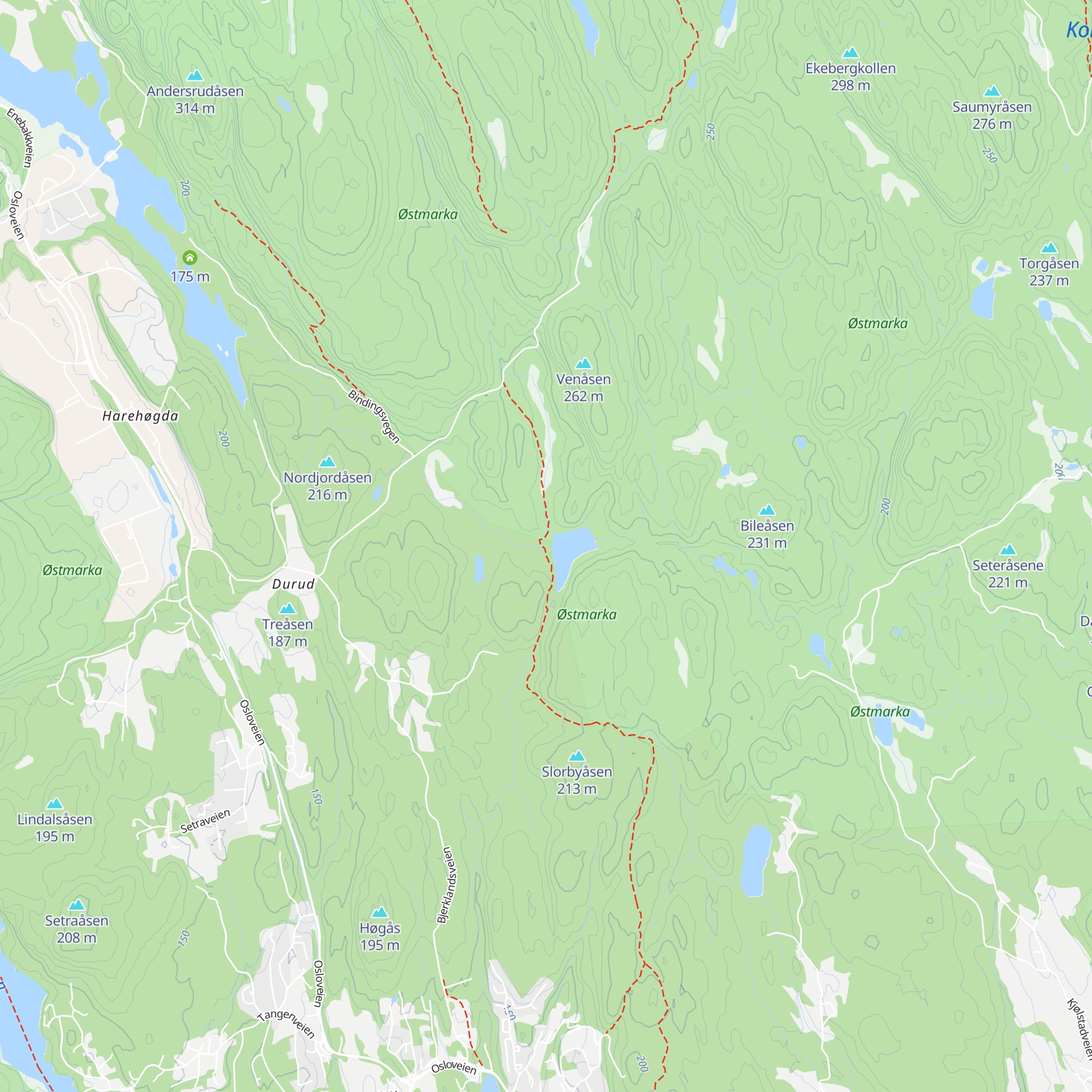 Vikstjernkoia map