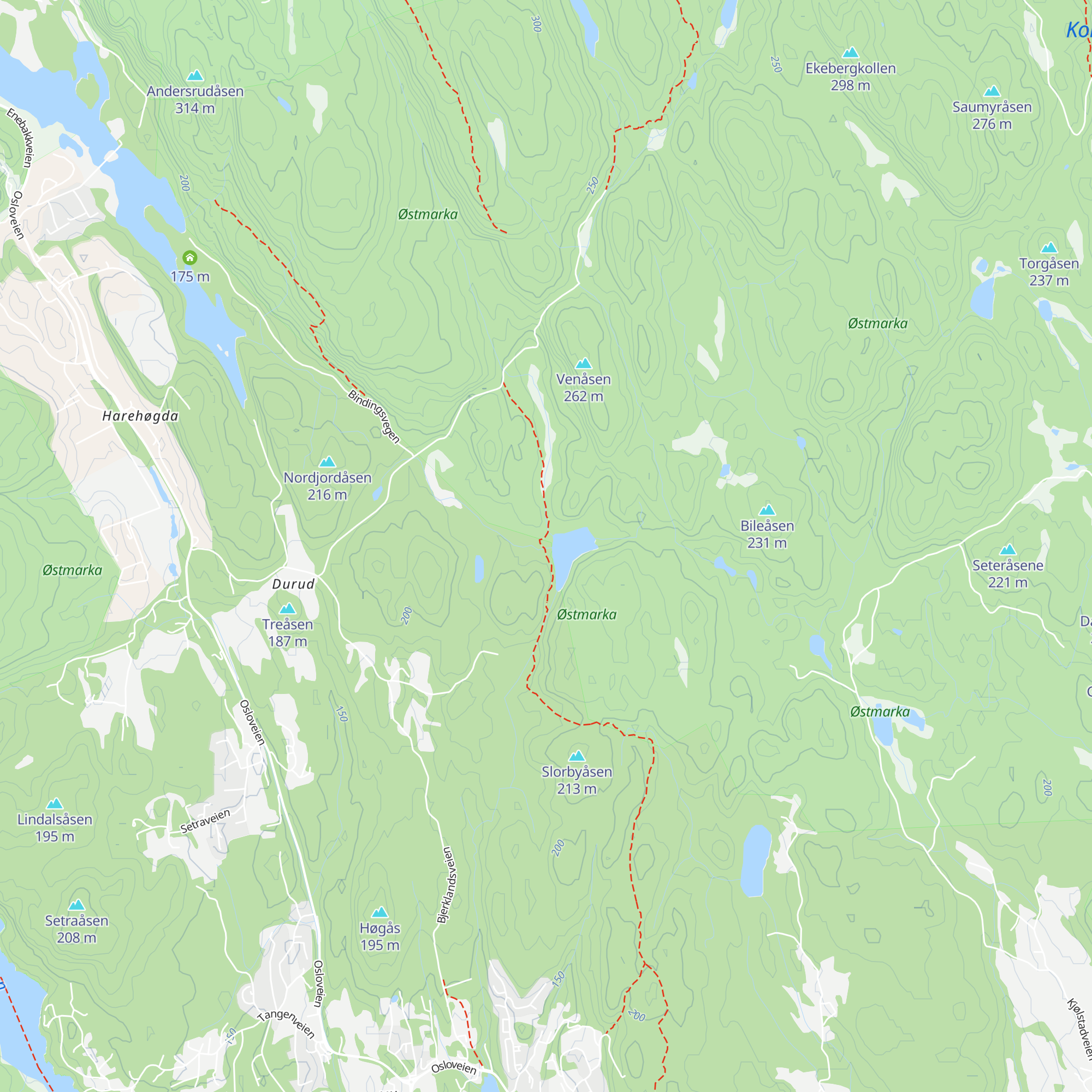 Vikstjernkoia map