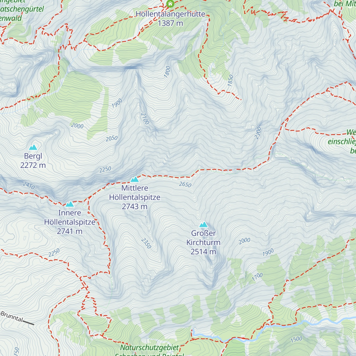 Jubiläumsgrat-Biwakschachtel map