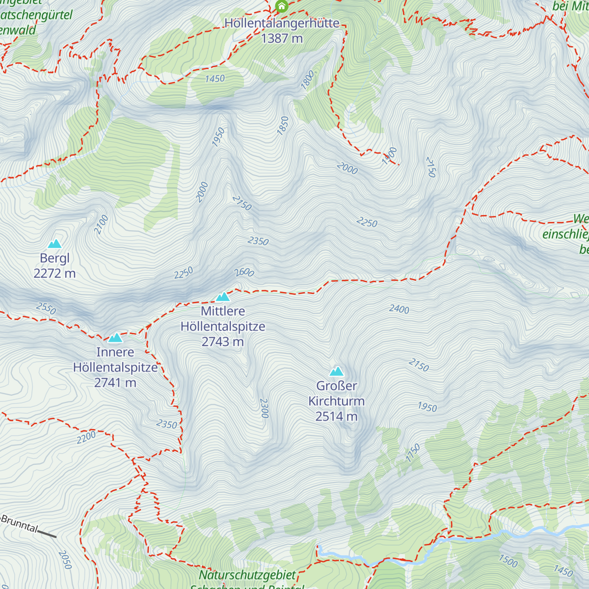 Jubiläumsgrat-Biwakschachtel map