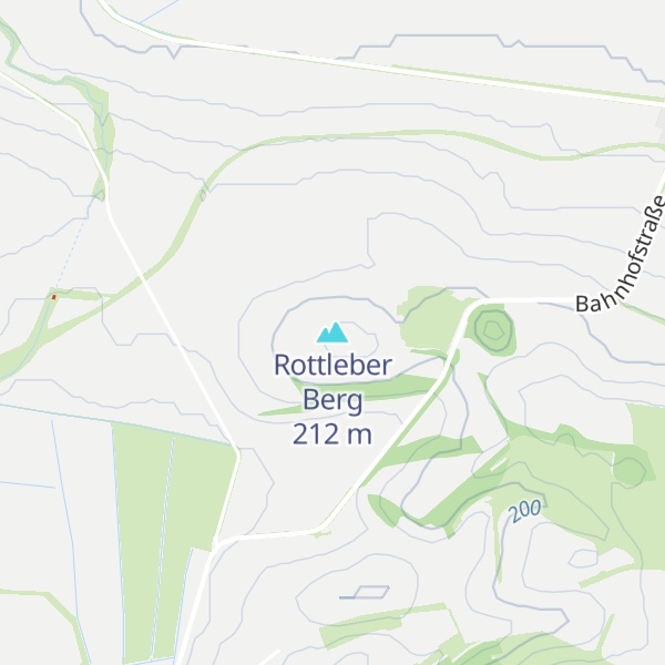Map of Rottleber Berg