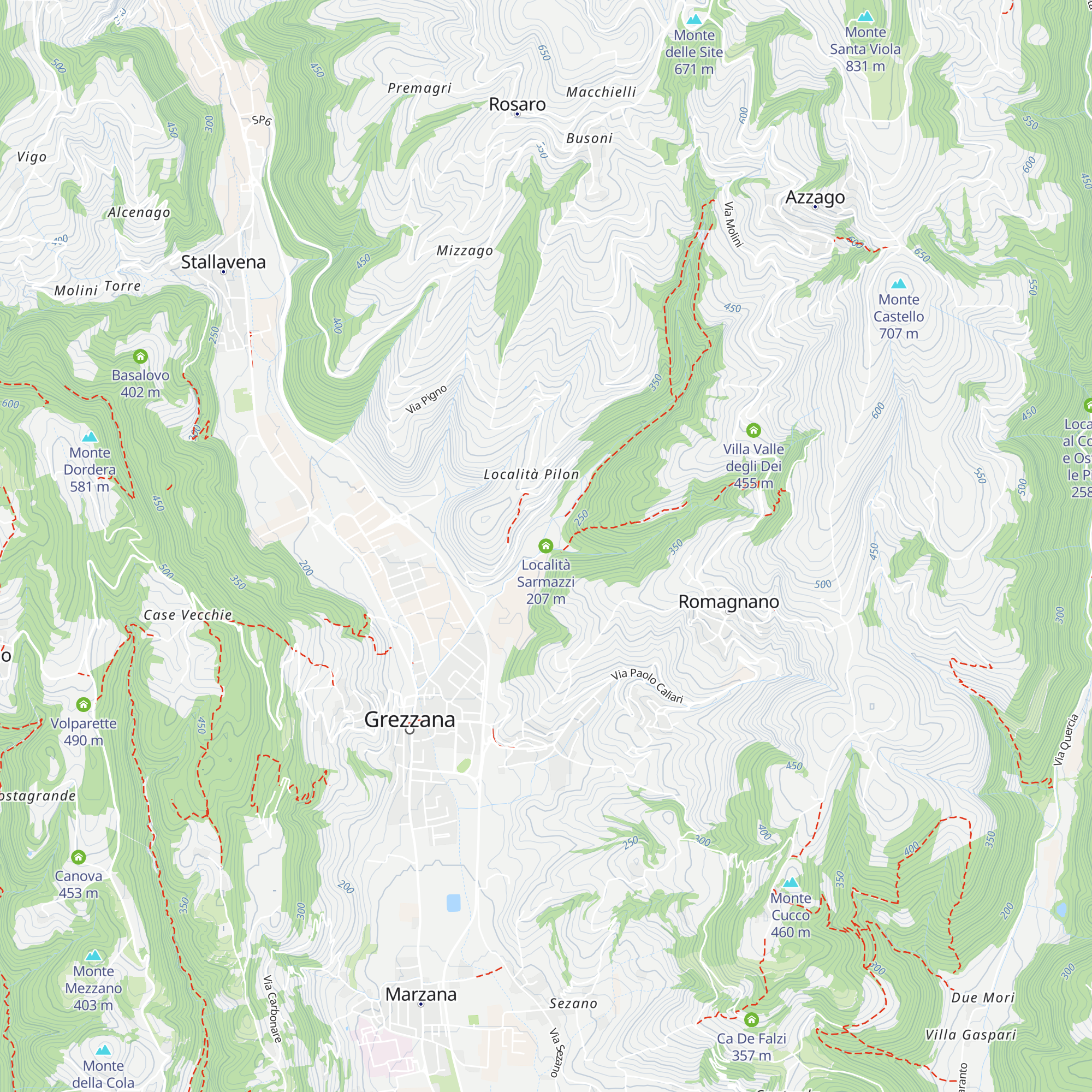 Località Sarmazzi map