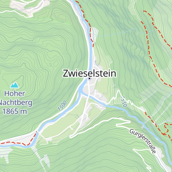 Map of Talhütte Zwieselstein