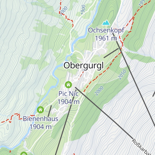 Map of Information Obergurgl