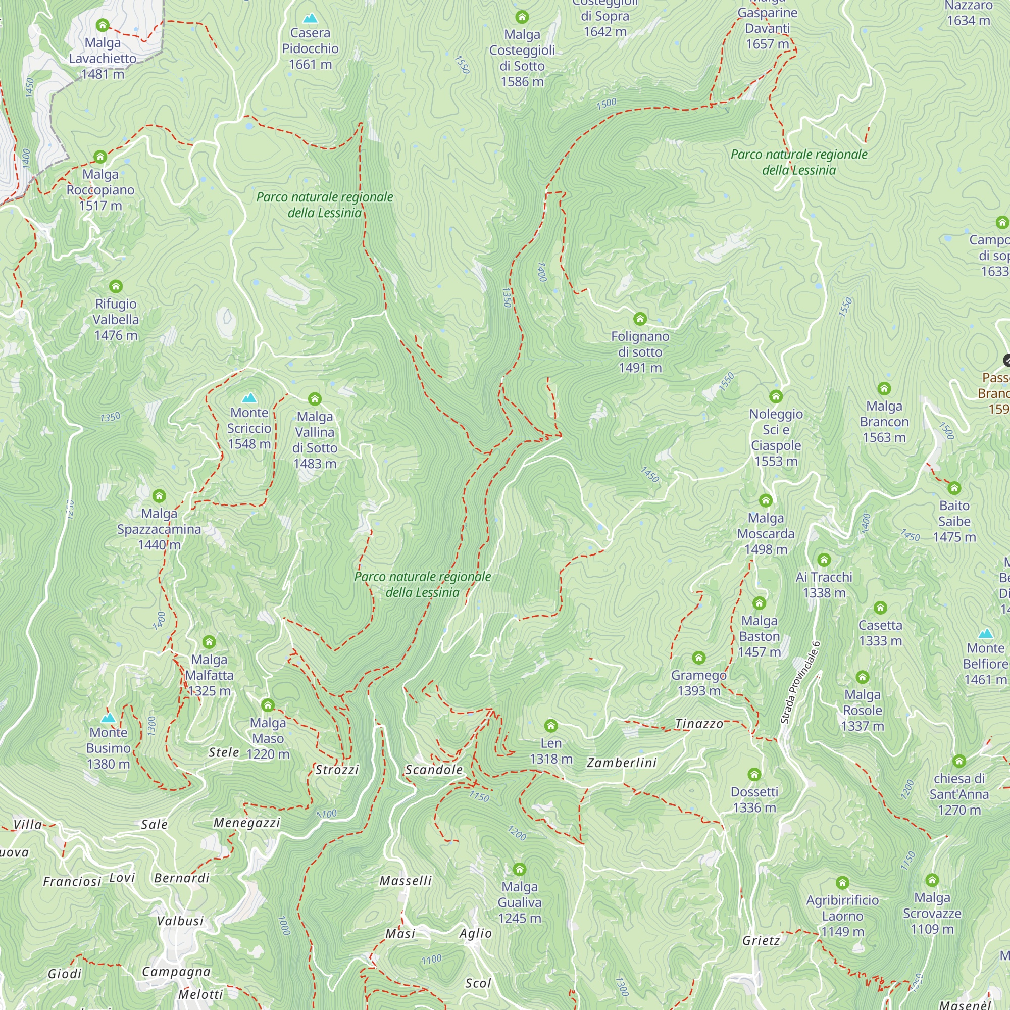 Baito dei Pastori map