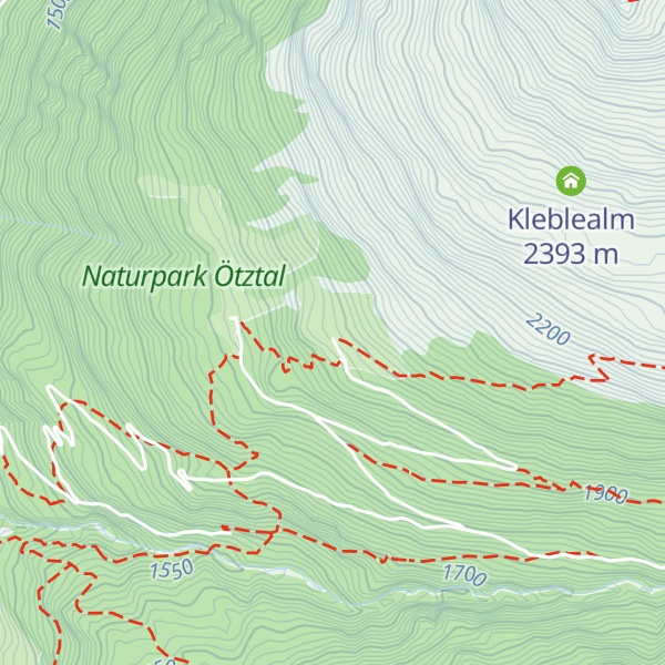 Map of Kleblealm