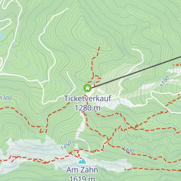Map of Kolbensattelhütte