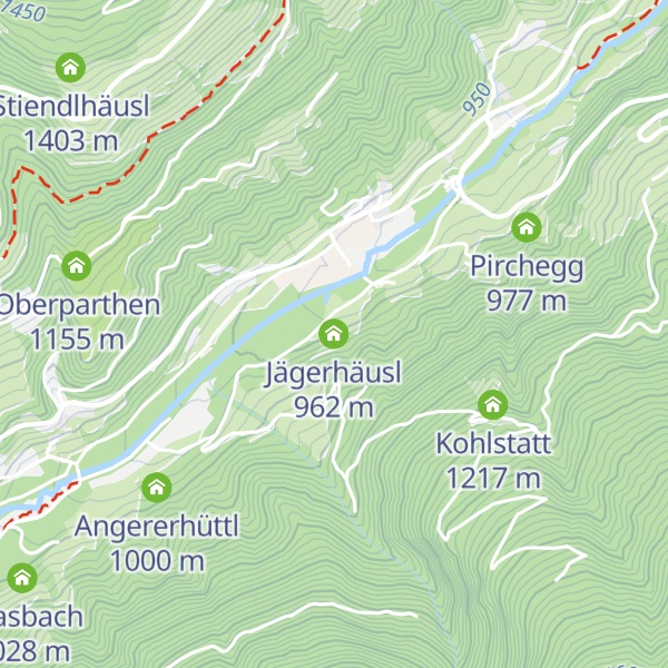 Map of Jägerhäusl