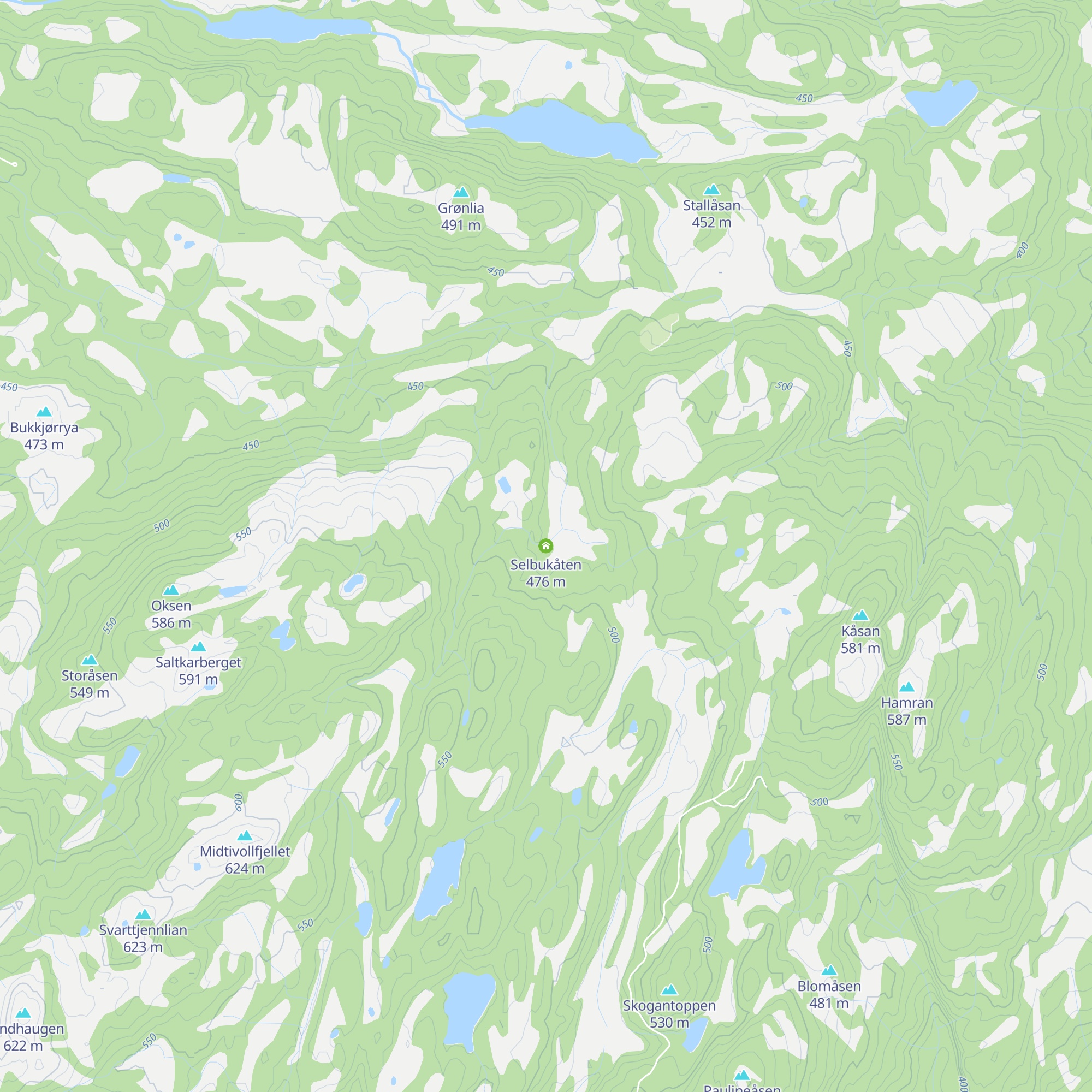 Selbukåten map