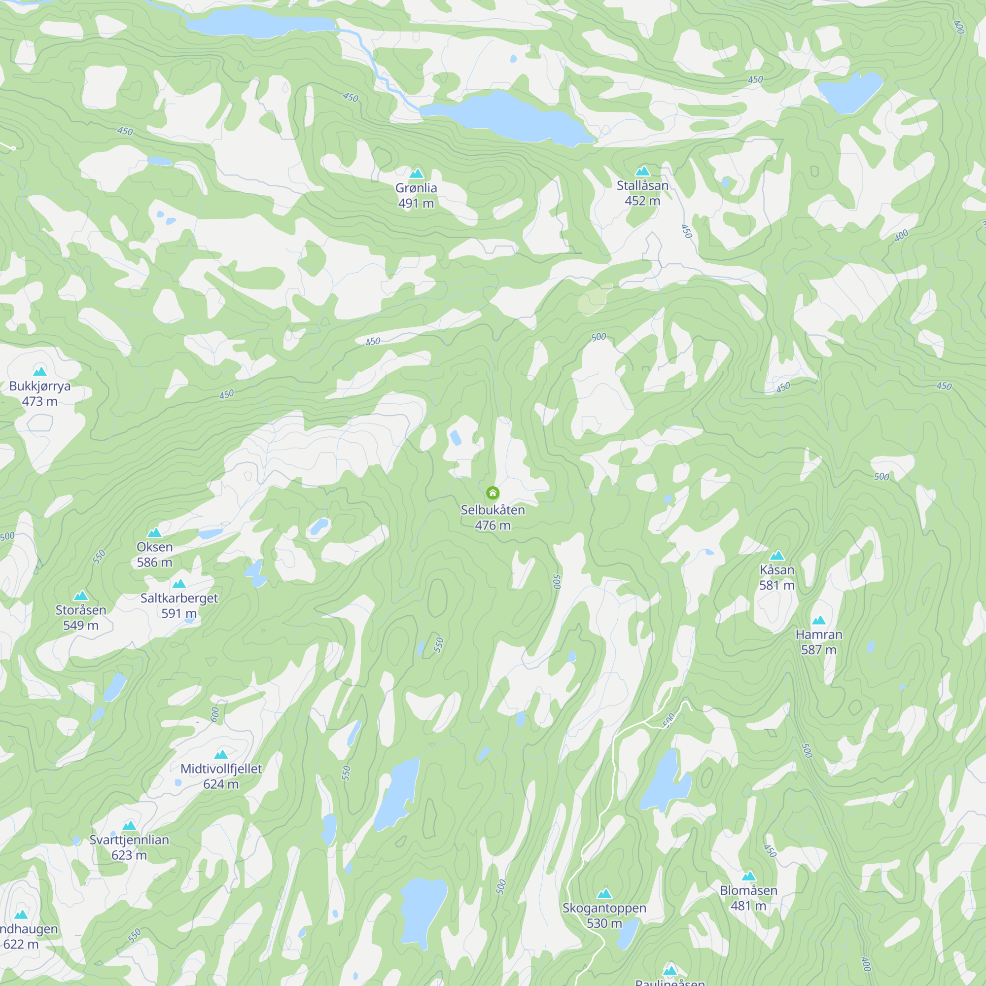 Selbukåten map