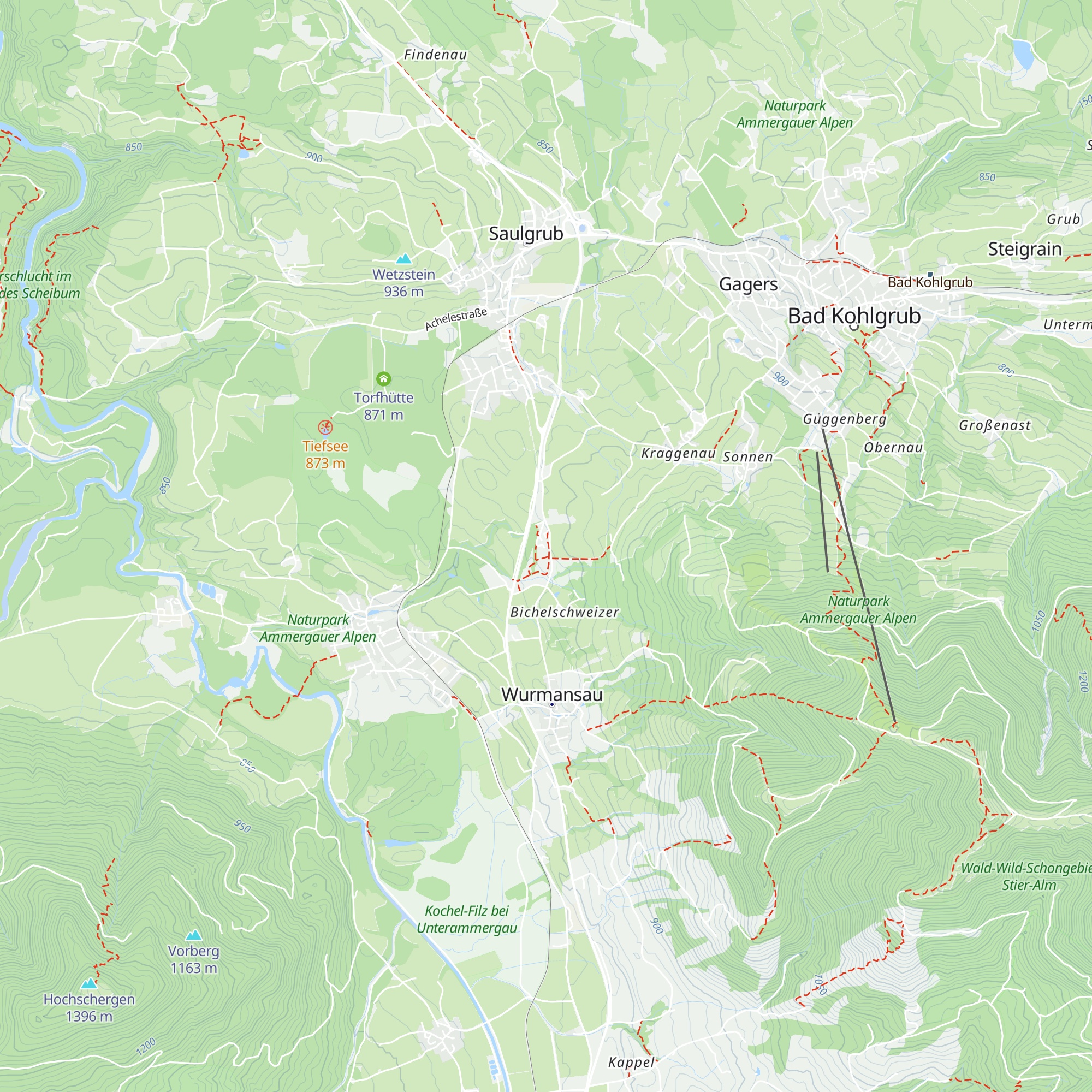 Hotel Aura Kur- und Begegnungsstätte map