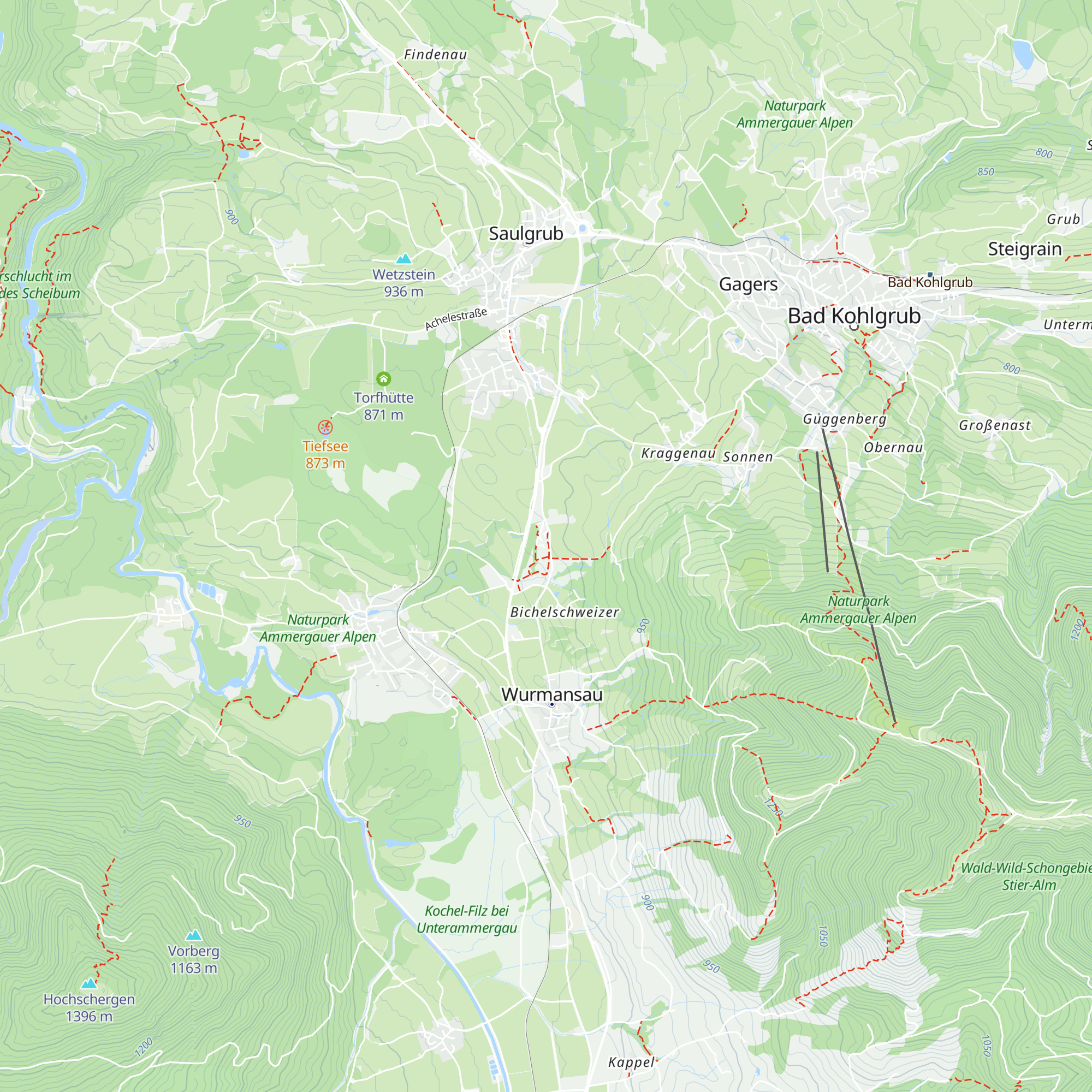 Hotel Aura Kur- und Begegnungsstätte map