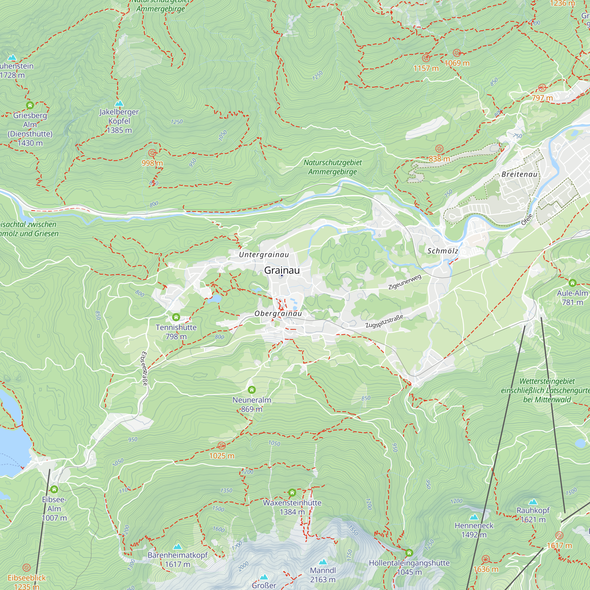 Tourist-Information map
