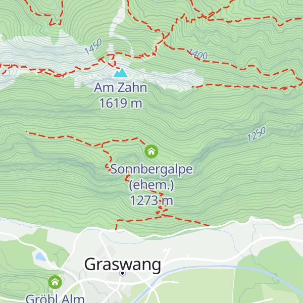 Map of Sonnbergalpe (ehem.)