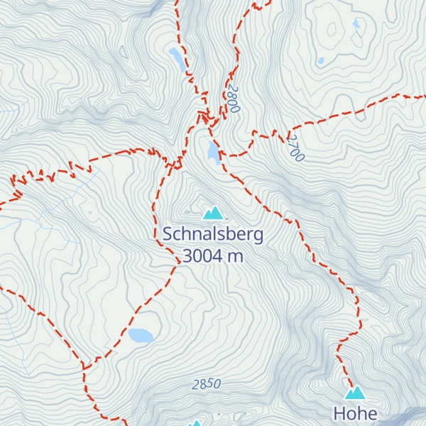 Map of Schnalsberg