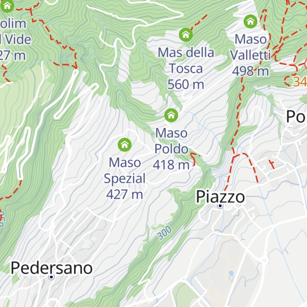 Map of Agriturismo La Pergola