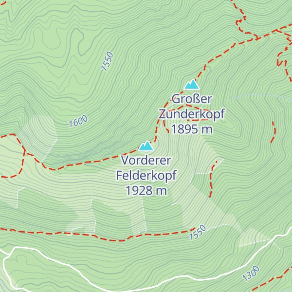 Map of Vorderer Felderkopf